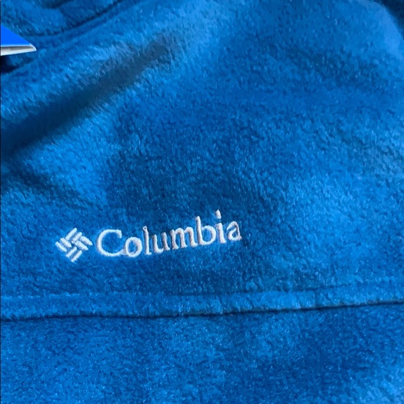 LAST ONE!  NWT Deep teal fleece Columbia jacket - Picture 2 of 7